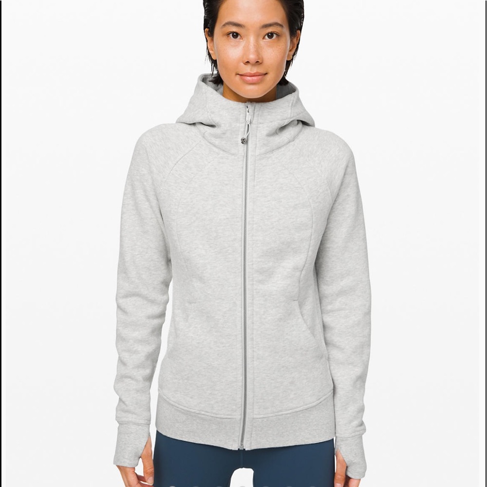 Lululemon Fleece Zip-Up(Scuba Hoodie Light Cotton)